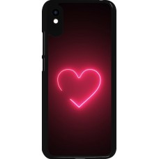 Coque Xiaomi Redmi 9A - Valentine 2023 single neon heart