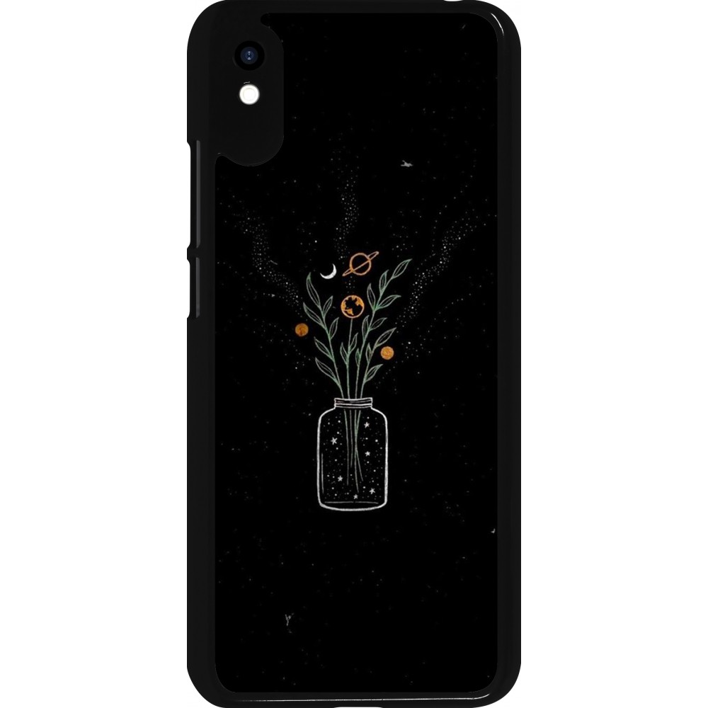 Xiaomi Redmi 9A Case Hülle - Vase black