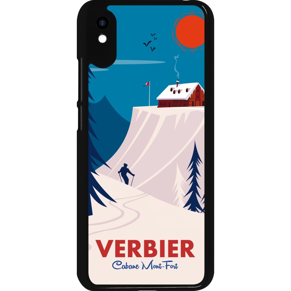 Coque Xiaomi Redmi 9A - Verbier Cabane Mont-Fort