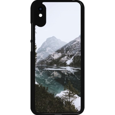 Coque Xiaomi Redmi 9A - Winter 22 snowy mountain and lake