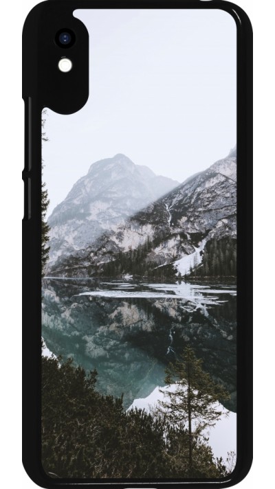 Coque Xiaomi Redmi 9A - Winter 22 snowy mountain and lake