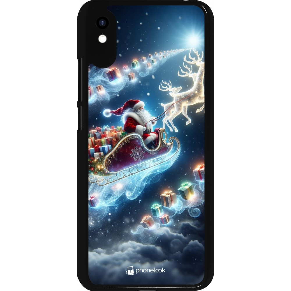 Xiaomi Redmi 9A Case Hülle - Weihnachten 2023 Verzauberter Weihnachtsmann