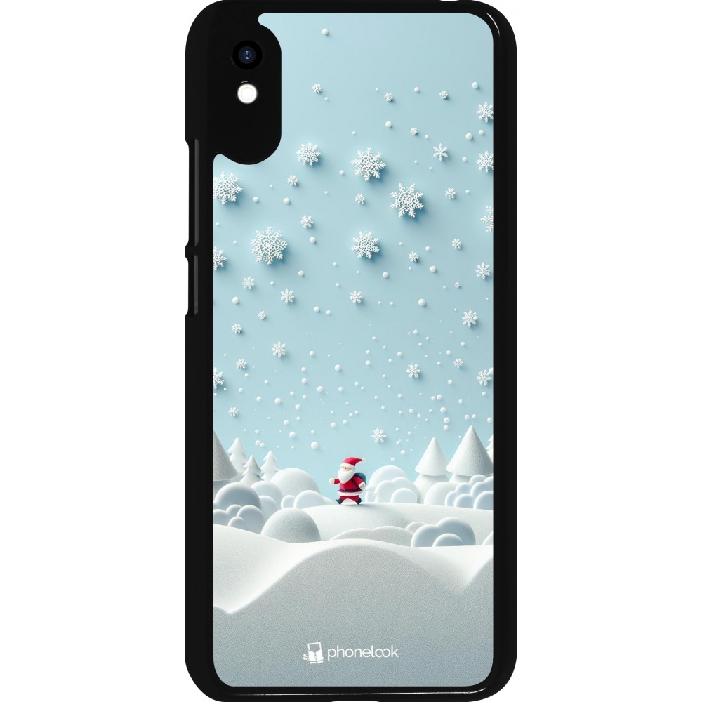 Xiaomi Redmi 9A Case Hülle - Weihnachten 2023 Kleiner Vater Schneeflocke