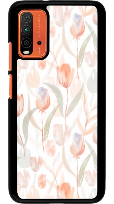 Coque Xiaomi Redmi 9T - Autumn 22 watercolor tulip