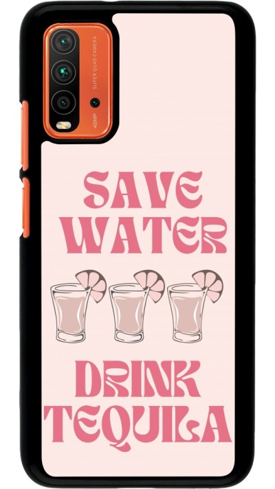Xiaomi Redmi 9T Case Hülle - Cocktail Save Water Drink Tequila