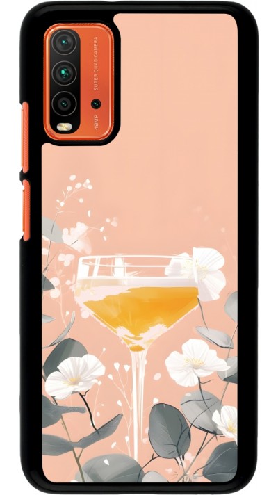 Xiaomi Redmi 9T Case Hülle - Cocktail Flowers