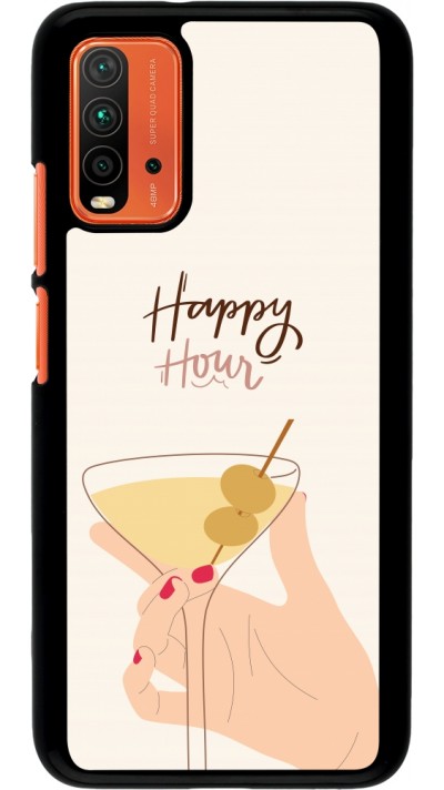 Xiaomi Redmi 9T Case Hülle - Cocktail Happy Hour