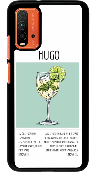 Xiaomi Redmi 9T Case Hülle - Cocktail Rezept Hugo