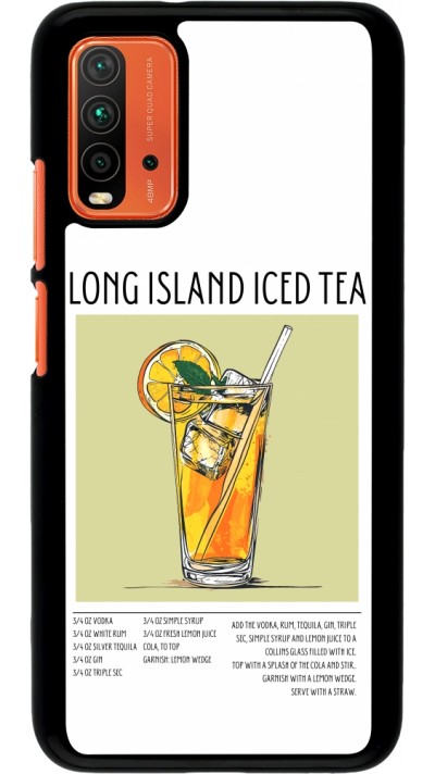 Xiaomi Redmi 9T Case Hülle - Cocktail Rezept Long Island Ice Tea