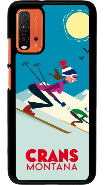 Coque Xiaomi Redmi 9T - Crans-Montana Ski Downhill