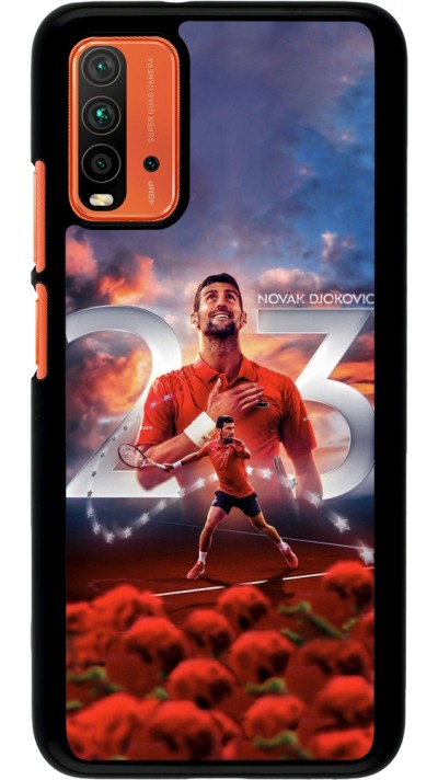 Xiaomi Redmi 9T Case Hülle - Djokovic 23 Grand Slam
