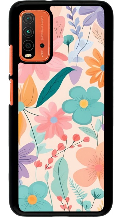 Coque Xiaomi Redmi 9T - Easter 2024 spring flowers