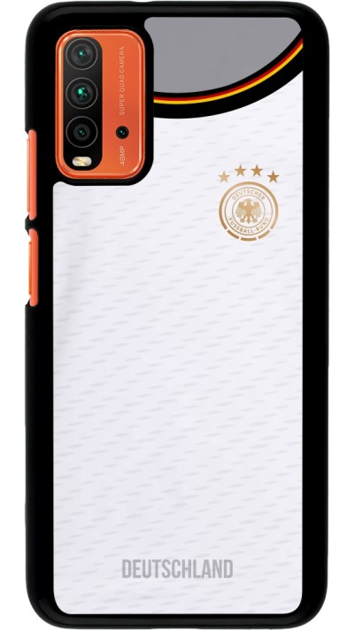 Xiaomi Redmi 9T Case Hülle - Deutschland 2022 personalisierbares Fußballtrikot