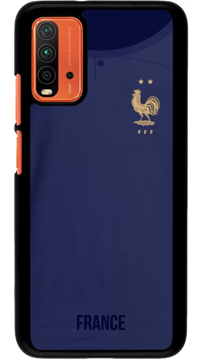 Coque Xiaomi Redmi 9T - Maillot de football France 2022 personnalisable