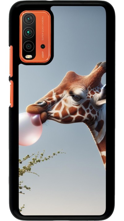 Coque Xiaomi Redmi 9T - Girafe à bulle