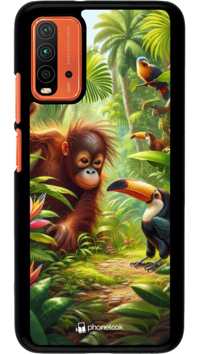 Coque Xiaomi Redmi 9T - Jungle Tropicale Tayrona