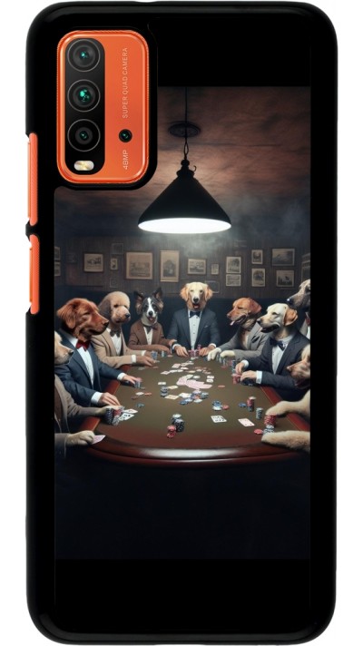 Xiaomi Redmi 9T Case Hülle - Die Pokerhunde
