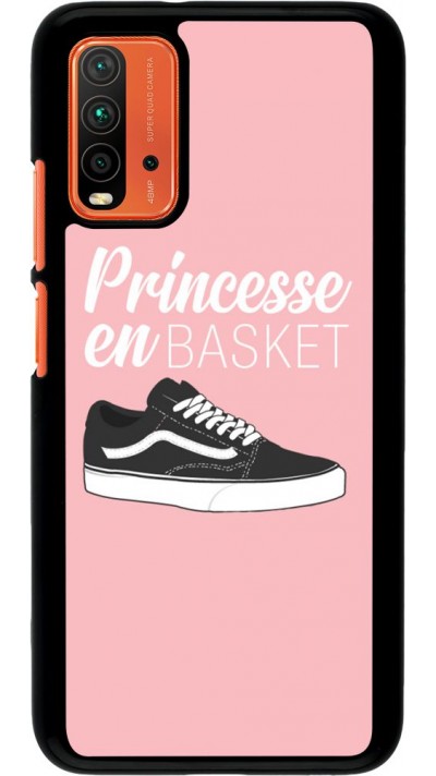 Coque Xiaomi Redmi 9T - princesse en basket