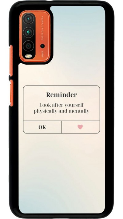 Coque Xiaomi Redmi 9T - Reminder Look after yourself