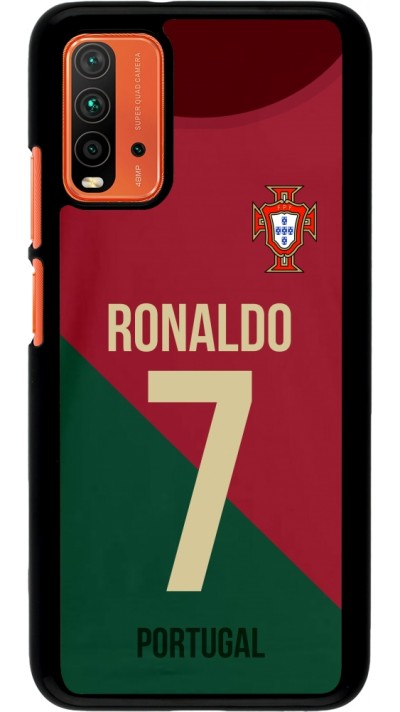 Coque Xiaomi Redmi 9T - Football shirt Ronaldo Portugal