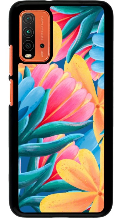 Coque Xiaomi Redmi 9T - Spring 23 colorful flowers