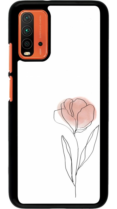 Coque Xiaomi Redmi 9T - Spring 23 minimalist flower