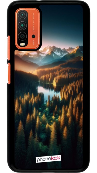 Coque Xiaomi Redmi 9T - Sunset Forest Lake