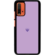 Coque Xiaomi Redmi 9T - Valentine 2023 purpule single heart