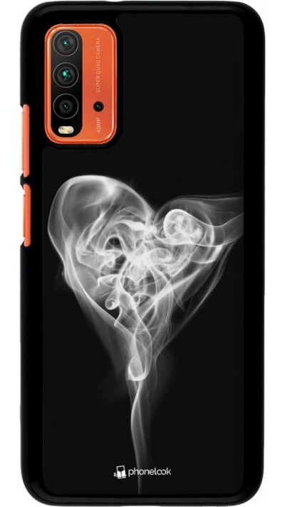 Hülle Xiaomi Redmi 9T - Valentine 2022 Black Smoke