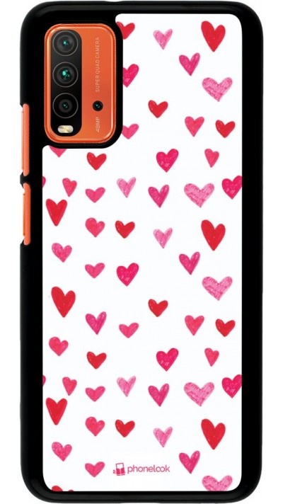 Coque Xiaomi Redmi 9T - Valentine 2022 Many pink hearts