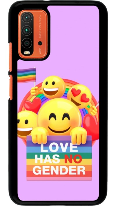 Coque Xiaomi Redmi 9T - Valentine 2023 love has no gender