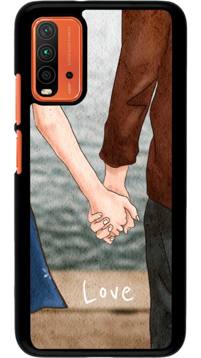 Coque Xiaomi Redmi 9T - Valentine 2023 lovers holding hands