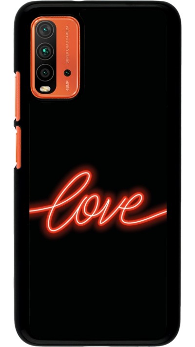Coque Xiaomi Redmi 9T - Valentine 2023 neon love