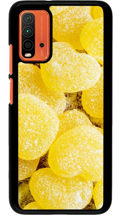 Coque Xiaomi Redmi 9T - Valentine 2023 sweet yellow hearts