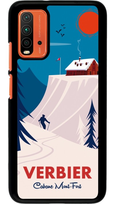 Coque Xiaomi Redmi 9T - Verbier Cabane Mont-Fort