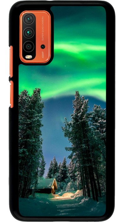 Coque Xiaomi Redmi 9T - Winter 22 Northern Lights