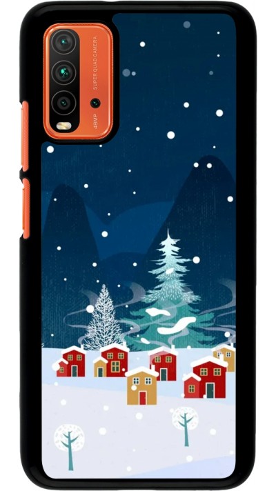 Coque Xiaomi Redmi 9T - Winter 22 Small Town