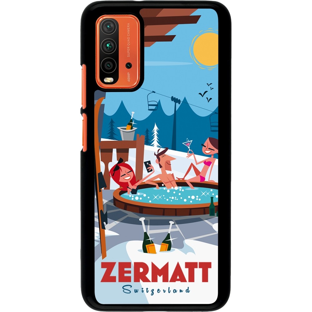 Coque Xiaomi Redmi 9T - Zermatt Mountain Jacuzzi