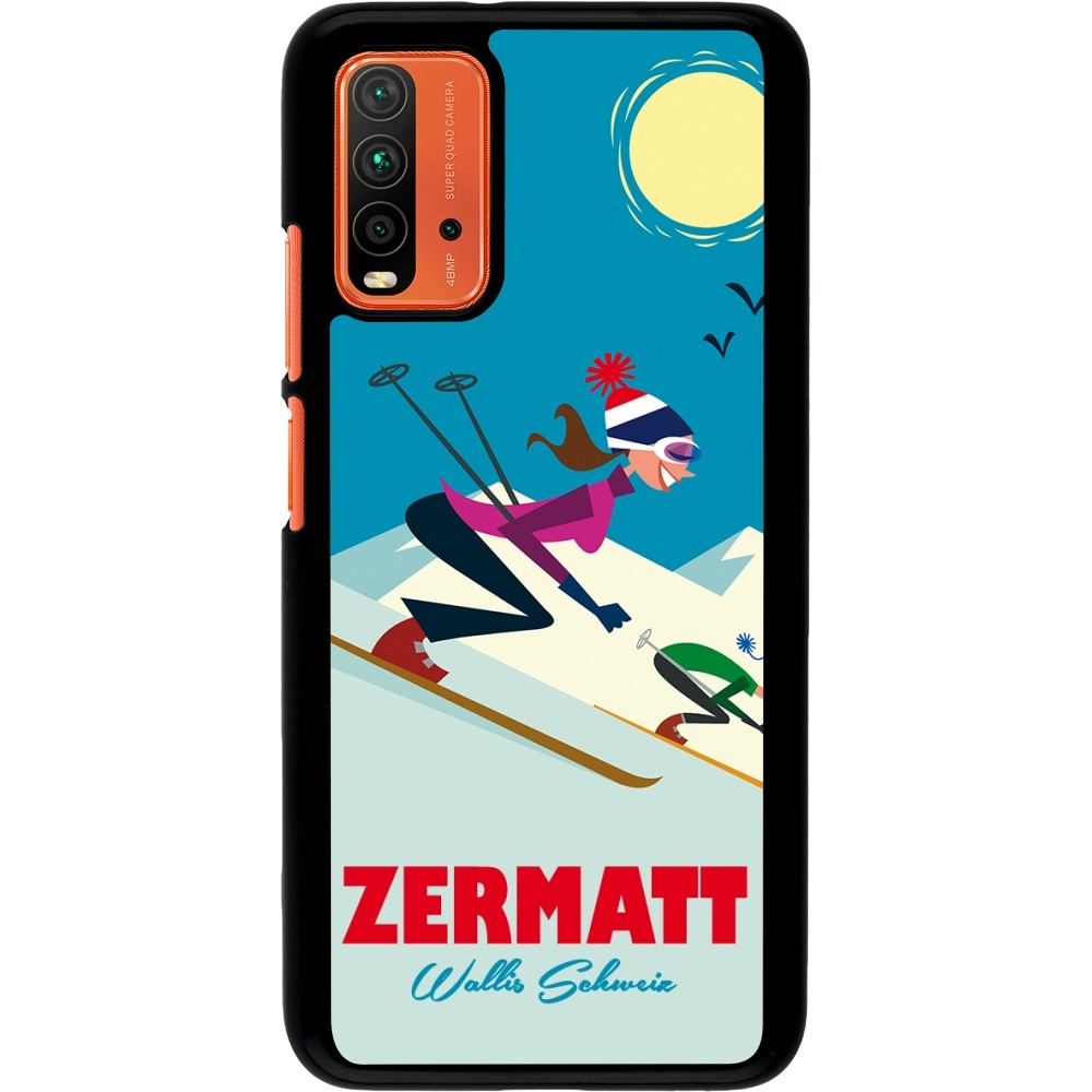 Coque Xiaomi Redmi 9T - Zermatt Ski Downhill