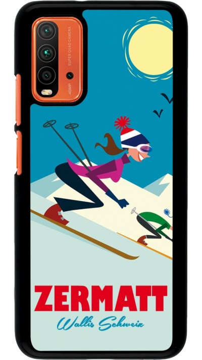 Coque Xiaomi Redmi 9T - Zermatt Ski Downhill