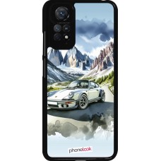 Xiaomi Redmi Note 11 / 11S Case Hülle - Porsche 911 Berg Aquarell