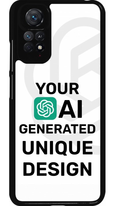 Coque Xiaomi Redmi Note 11 / 11S - 100% unique générée par intelligence artificielle (AI) avec vos idées