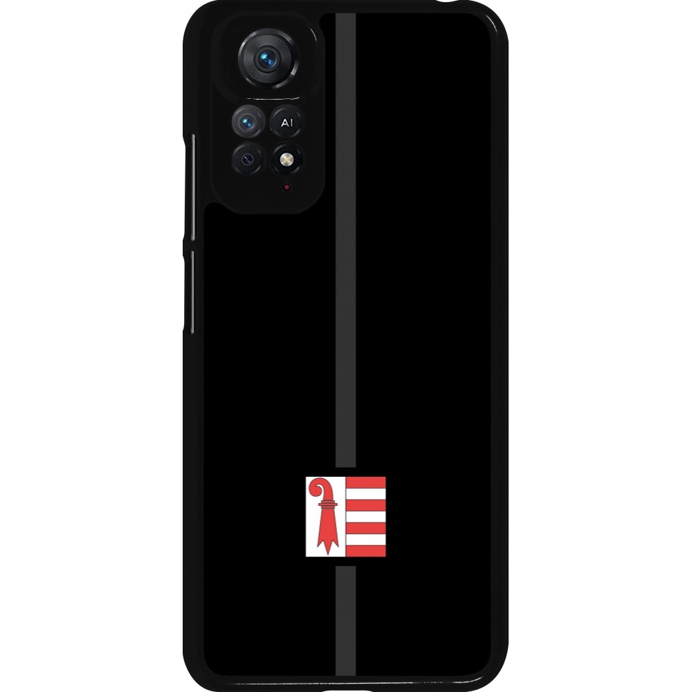 Xiaomi Redmi Note 11 / 11S Case Hülle - Kanton JU schwarz