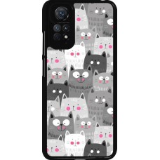 Xiaomi Redmi Note 11 / 11S Case Hülle - Katzenschwärme