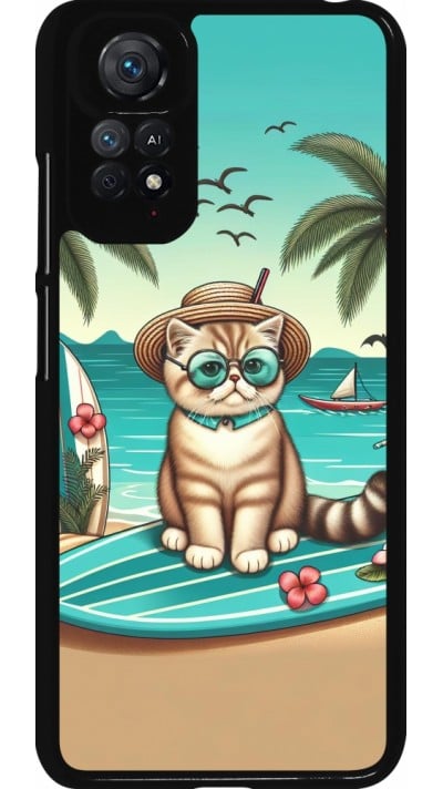 Coque Xiaomi Redmi Note 11 / 11S - Chat Surf Style