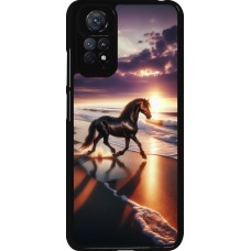 Xiaomi Redmi Note 11 / 11S Case Hülle - Pferd majestätisch Strand