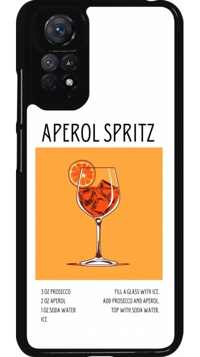 Xiaomi Redmi Note 11 / 11S Case Hülle - Cocktail Rezept Aperol Spritz