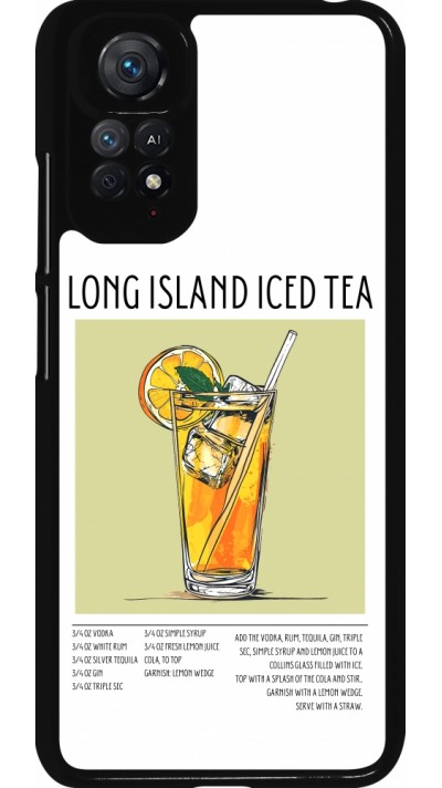 Xiaomi Redmi Note 11 / 11S Case Hülle - Cocktail Rezept Long Island Ice Tea