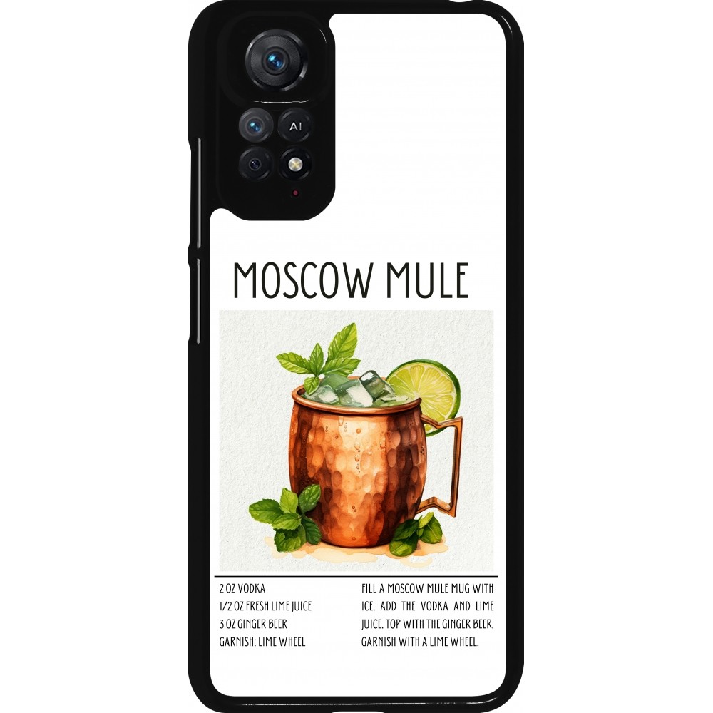 Coque Xiaomi Redmi Note 11 / 11S - Cocktail recette Moscow Mule