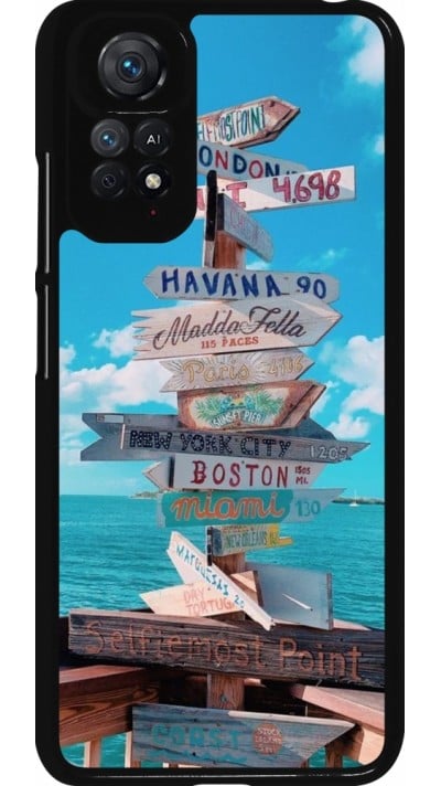 Xiaomi Redmi Note 11 / 11S Case Hülle - Cool Cities Directions